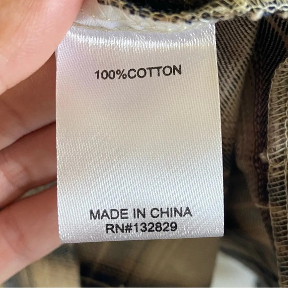 Lovers and Friends Gela oversized plaid flannel top - Picture 6 of 7